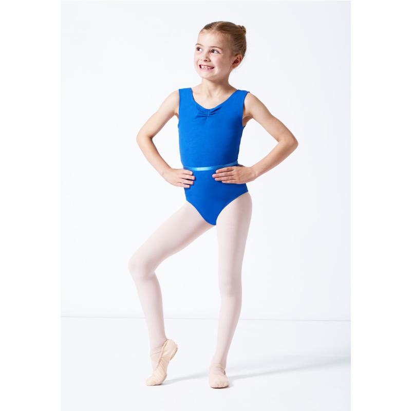 Jessica Sleeveless Blue Leotard 